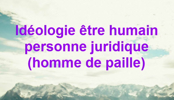 Idéologie être humain
