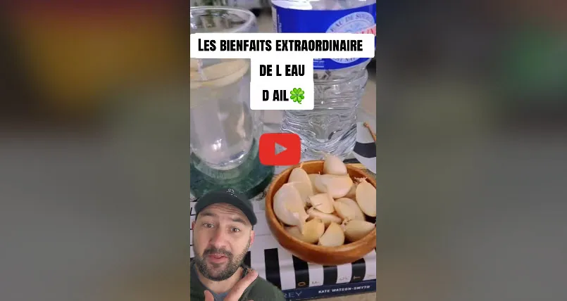Connaissez-vous l&rsquo;eau d&rsquo;ail ?