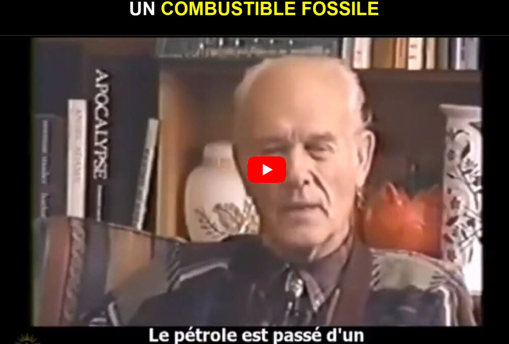 Le pétrole n&rsquo;est pas un combustible fossile