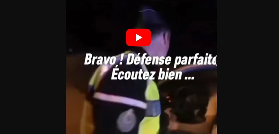 Ce monsieur ne veut pas se faire contrôler