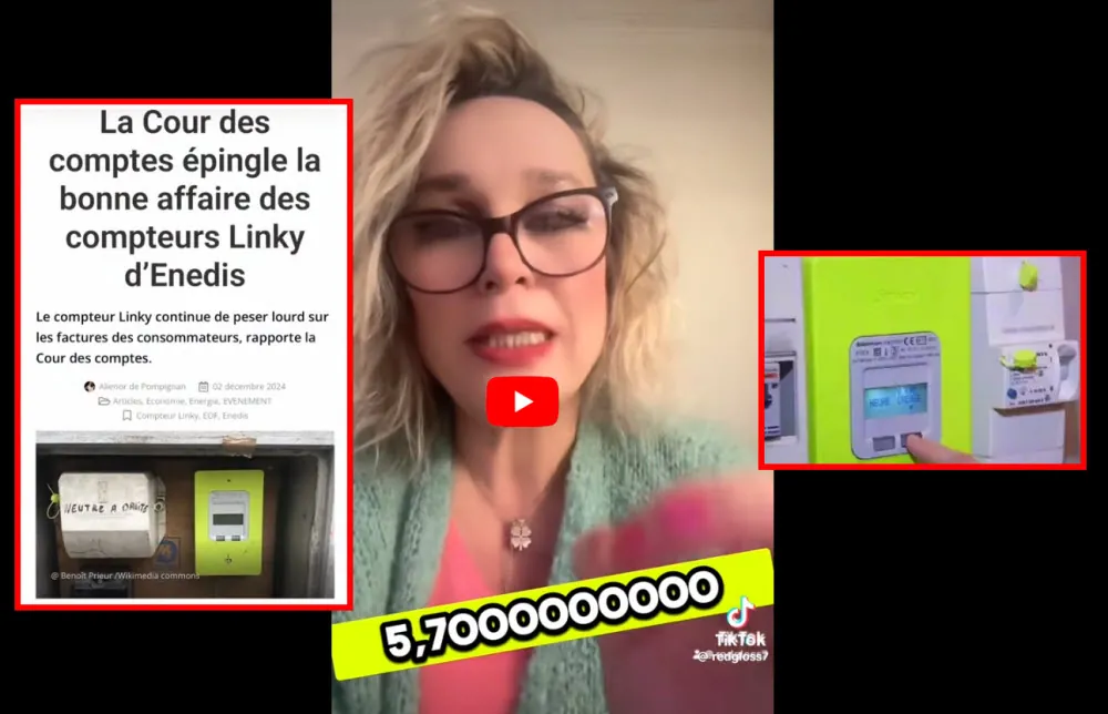 La cour des comptes épingle la bonne affaire des compteur Linky d&rsquo;Enedis