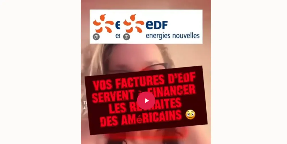 Facture électricité taxes servent à payer les retraites des Américains et des Canadiens