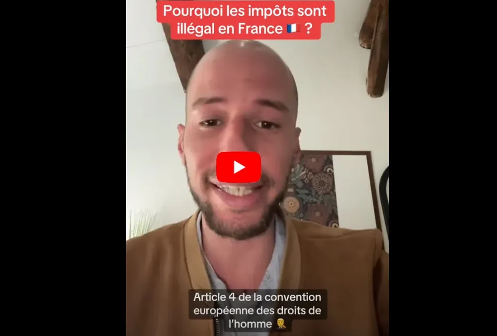 Pourquoi les impôts sont illégal en France