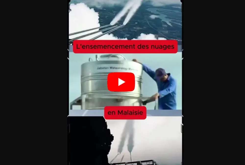 L&rsquo;ensemencement des nuages en Malaisie